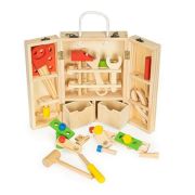 Trusa cu unelte xxl  din lemn ecotoys mb028 edeedimb028