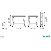 Brevi 584 Tarc de joaca Royal 660 HPBBV584-660