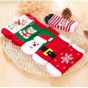 Sosetele flausate pentru bebelusi - Merry Christmas MBSKK148-C21