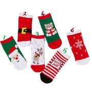 Sosetele flausate pentru bebelusi - Merry Christmas MBSKK148-C21