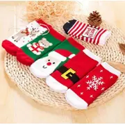 Sosetele flausate pentru bebelusi - Merry Christmas MBSKK148-C21