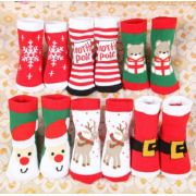 Sosetele flausate pentru bebelusi - Merry Christmas MBSKK148-C21