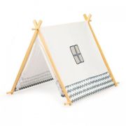 Cort de joaca pentru copii, tip wigwam (indian), cu structura din lemn ecotoys 8111 edeedi8111