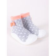 Mocasini pentru copii cu talpa antiderapanta - Dots OB-135