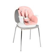 Scaun de masa 3 in 1 Juju Eat&Twist, Roz JUJJU1021-Pink