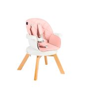 Scaun de masa 3 in 1 Juju Eat&Twist, Roz JUJJU1021-Pink