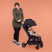 Carucior compact metro+ ergobaby black 0 - 22kg tnametropblk
