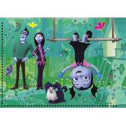 Puzzle de colorat - vampirina (24 piese)