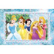Puzzle de colorat maxi - printese minunate (35 piese)