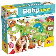 Puzzle de podea - distractie la ferma (12 piese)
