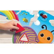 Puzzle de podea - fluturas cu forme si culori (29 piese)