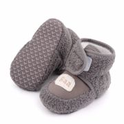 Cizmulite gri cu blanita - Baa MBd2549-3-c3.6-9 luni (Marimea 19 incaltaminte)