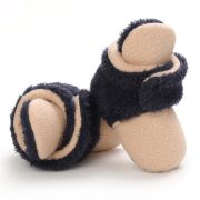 Cizmulite plusate crem cu bleumarine pentru bebelusi MDB255-1-sa4