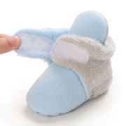 Cizmulite plusate gri cu bleu pentru baietei MBB255-9-sa5