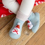 Mocasini cu talpa antiderapanta - Omul de zapada MBdw826-3-c6.Marimea 26