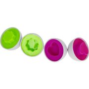 Joc educativ Matching eggs, Set 12 oua pentru invatarea formelor si culorilor Ikonka IK17739 BBJIK17739_Initiala