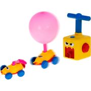 Jucare interactiva Lansator de masini cu balon, Monster Ikonka IK17745 BBJIK17745_Galben