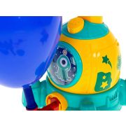 Jucare interactiva Lansator de masini cu balon, Racheta Ikonka IK17746 BBJIK17746_Galben