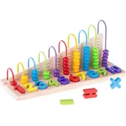 Jucarie educativa lemn - Abac Ikonka IK17736 BBJIK17736_Initiala