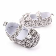 Pantofiori albi cu floricele negre ADd2424-3-p01