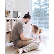 Purificator de aer Jonix Cube cu Plasma Rece - distruge 99,9999% din virusul Covid-19 in 30 min - NEGRU