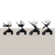 Joie - Carucior multifunctional, reglabil pe inaltime Aeria Signature, Eclipse BBBS1910AAECL000