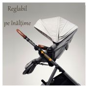 Joie - Carucior multifunctional, reglabil pe inaltime Aeria Signature, Eclipse BBBS1910AAECL000