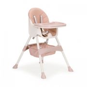 Scaun de masa 2 in 1 ecotoys hc-823 - roz edeedihc-823pink