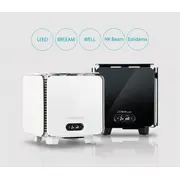 Purificator de aer Jonix Cube cu Plasma Rece - distruge 99,9999% din virusul Covid-19 in 30 min - NEGRU