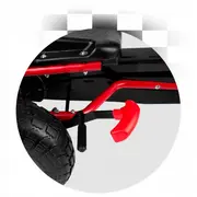 Kart cu pedale si roti gonflabile, gokart rk-594 ricokids 759401, rosu edeedi759401