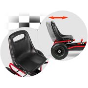 Kart cu pedale si roti gonflabile, gokart rk-594 ricokids 759401, rosu edeedi759401