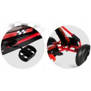 Kart cu pedale si roti gonflabile, gokart rk-594 ricokids 759401, rosu edeedi759401