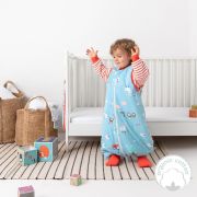 Sac de dormit cu picioruse si maneca lunga detasabila Farmyard 110 cm + manseta 2.5 Tog BBXEU974-25FSN
