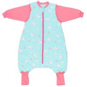 Sac de dormit cu picioruse si maneca lunga detasabila Unicorn 80 cm + manseta 3.5 Tog BBXEU631-35FSN