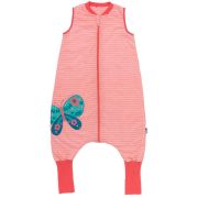 Sac de dormit cu picioruse si talpa antiderapanta Butterfly 120 cm + manseta 1.0 Tog BBXEU615-10FN