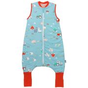 Sac de dormit cu picioruse si talpa antiderapanta Farmyard 110 cm + manseta 1.0 Tog BBXEU974-10FN