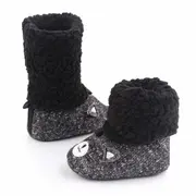 Cizmulite negre cu alb - Pisicuta MDD2652-3