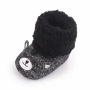 Cizmulite negre cu alb - Pisicuta MDD2652-3