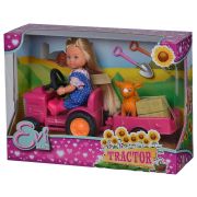 Set simba papusa evi love 12 cm, tractor cu remorca si accesorii hubs105733518