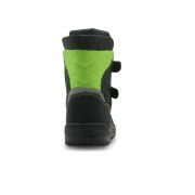 Cizme Apres Ski negru cu verde MDH3305-1