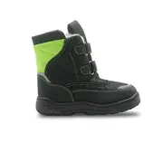 Cizme Apres Ski negru cu verde MDH3305-1