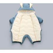Combinezon gri din fas - Reinner (Marime Disponibila: 6-9 luni (Marimea 19 incaltaminte)) MB605-2