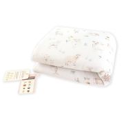 Pilota Pentru Copii Nature Bamboo By Amy Din Bambus Si Umplutura Hipoalergenica Babysoft, Oite, 70x65cm Pjb82396
