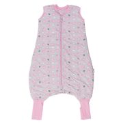 Sac de dormit cu picioruse si talpa antiderapanta Pink Elephant 70 cm + manseta 1.0 Tog BBXEU840-10FN