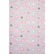 Sac de dormit cu picioruse si talpa antiderapanta Pink Elephant 70 cm + manseta 1.0 Tog BBXEU840-10FN