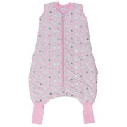 Sac de dormit cu picioruse si talpa antiderapanta Pink Elephant 90 cm + manseta 1.0 Tog BBXEU842-10FN