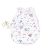 Sac De Dormit Nature Bamboo By Amy Din Bambus Cu Umplutura Antialergica Babysoft   + Cadou Rucsacel Cer 62 Cm, 0-3 Luni Pjb82581