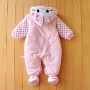 Salopeta captusita pentru fetite - Hello baby MBkw14-1