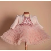Set rochita de ocazie si bolero ID-16.2-3 ani