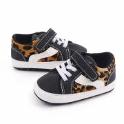 Tenisi negri cu insertie leopard MDd2685-1-p11